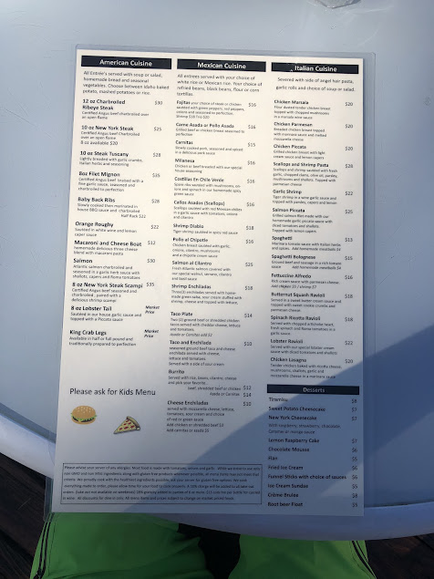 Santana Mavericks Bar N Grill Restaurant Menu | Big Bear Lake Dining